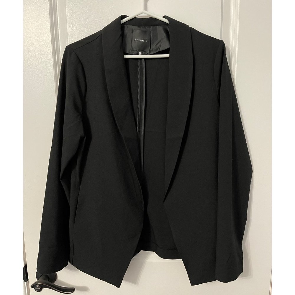Dynamite Black Blazer